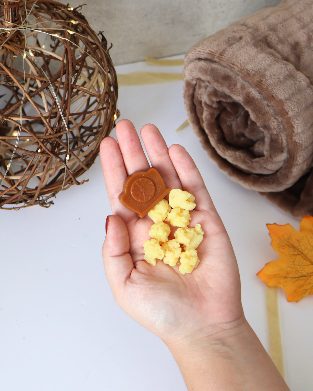 Wax Melts Modo Hibernar ON Especiarias, Madeira & Pêssego