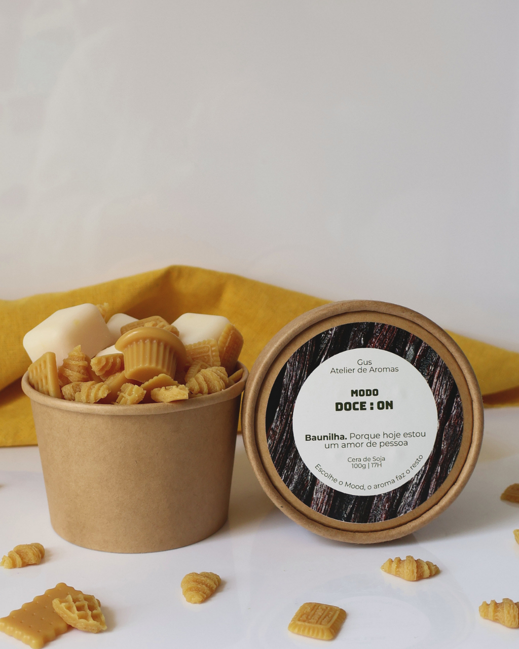 Wax Melts Modo Doce On Aroma Baunilha