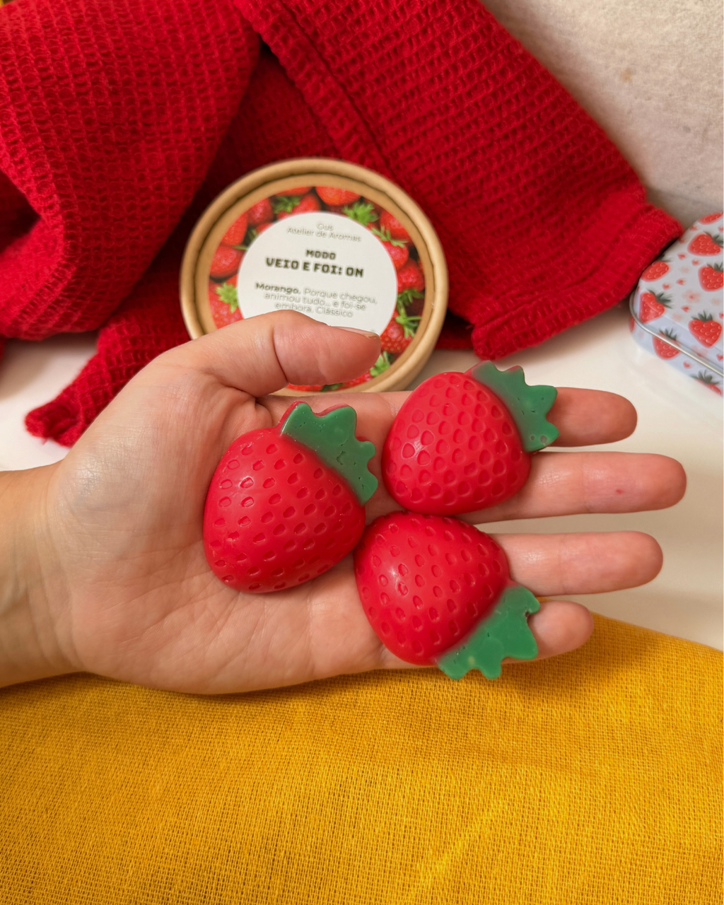 Wax Melts Morango