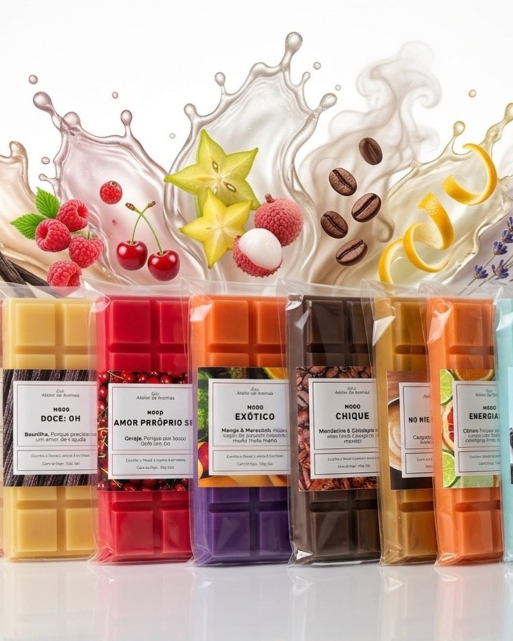 Kit 10 Barras de Aroma