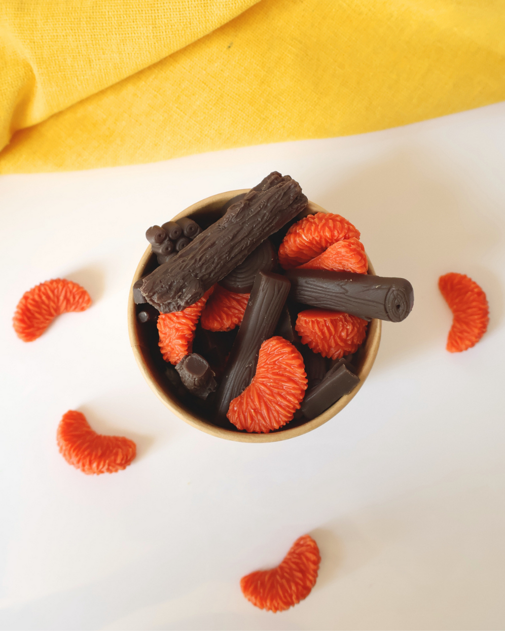 Wax Melts Modo Chique Mandarina e Sândalo