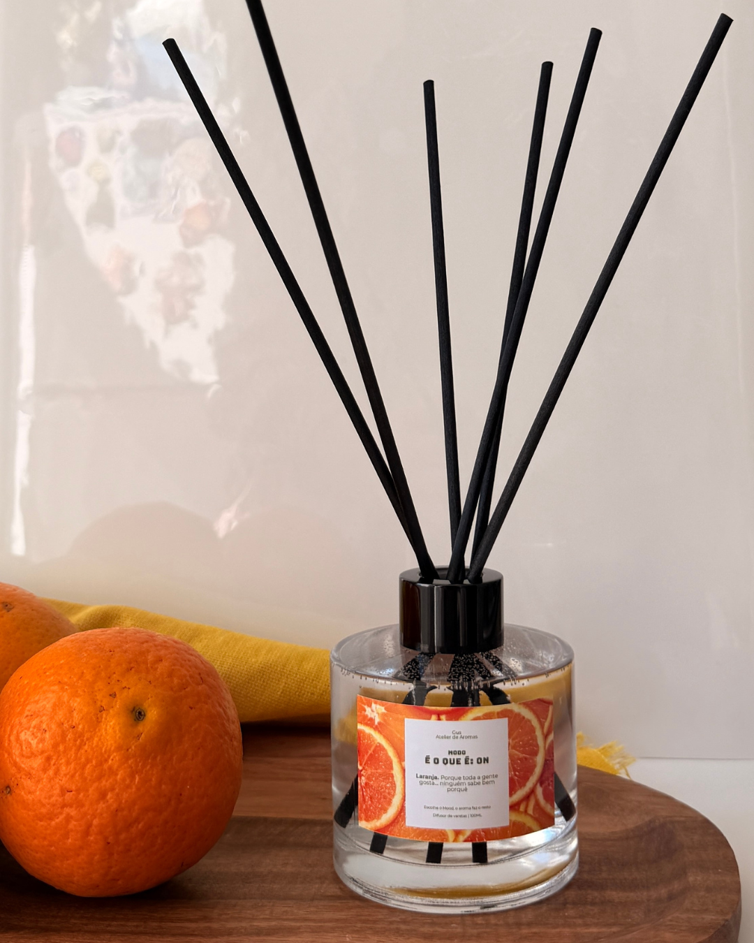 Difusor de Varetas Laranja 100ml