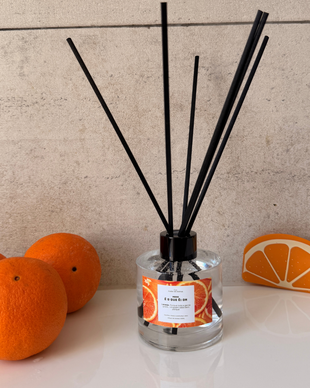 Difusor de Varetas Laranja 100ml