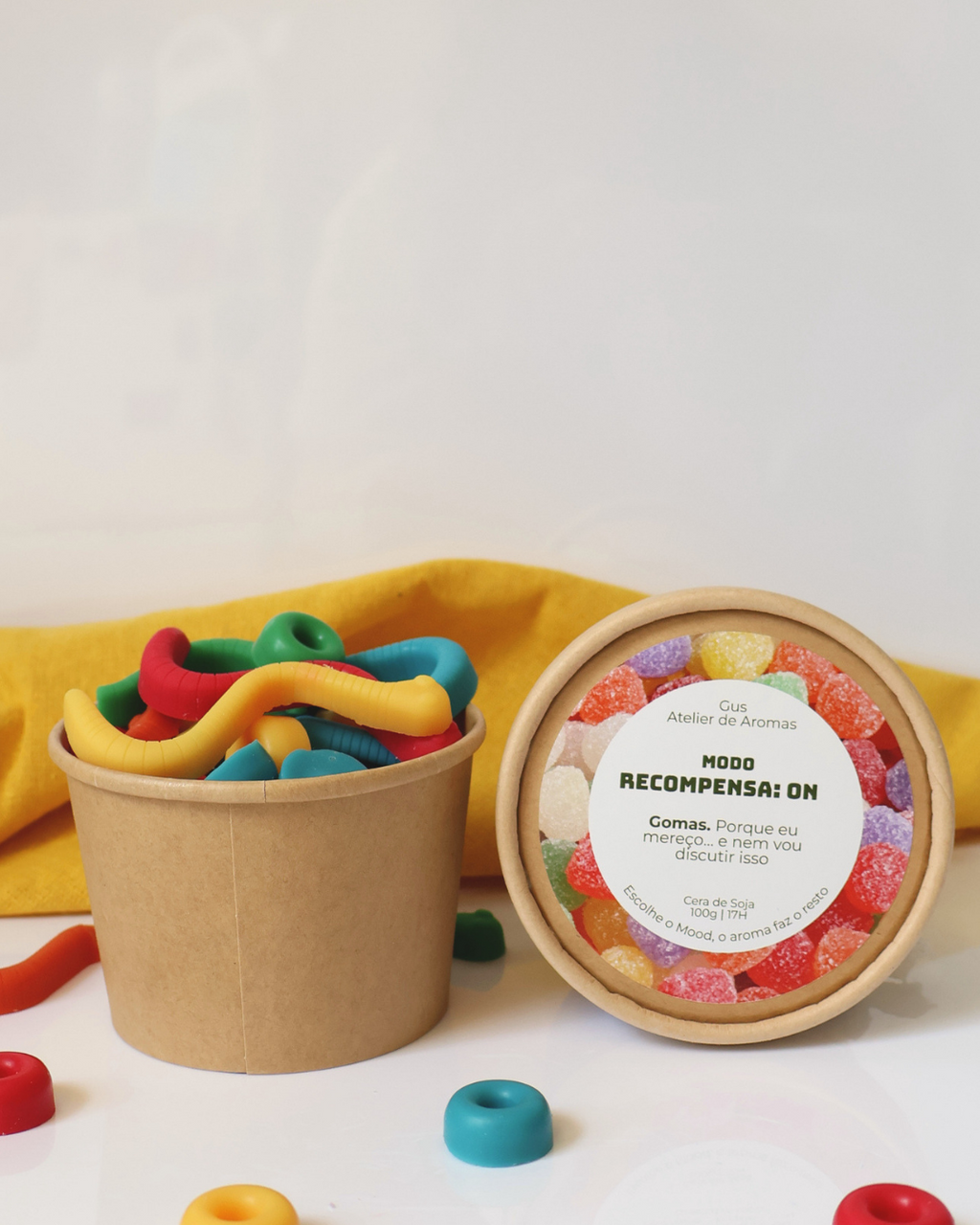 Wax Melts Modo Recompensa Gomas