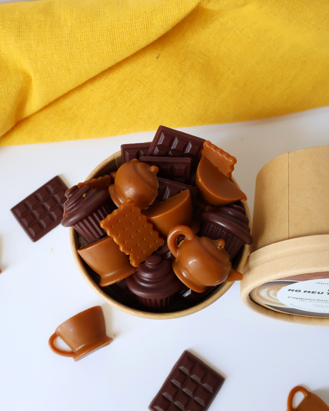 Wax Melts Modo No Meu Tempo Cappuccino