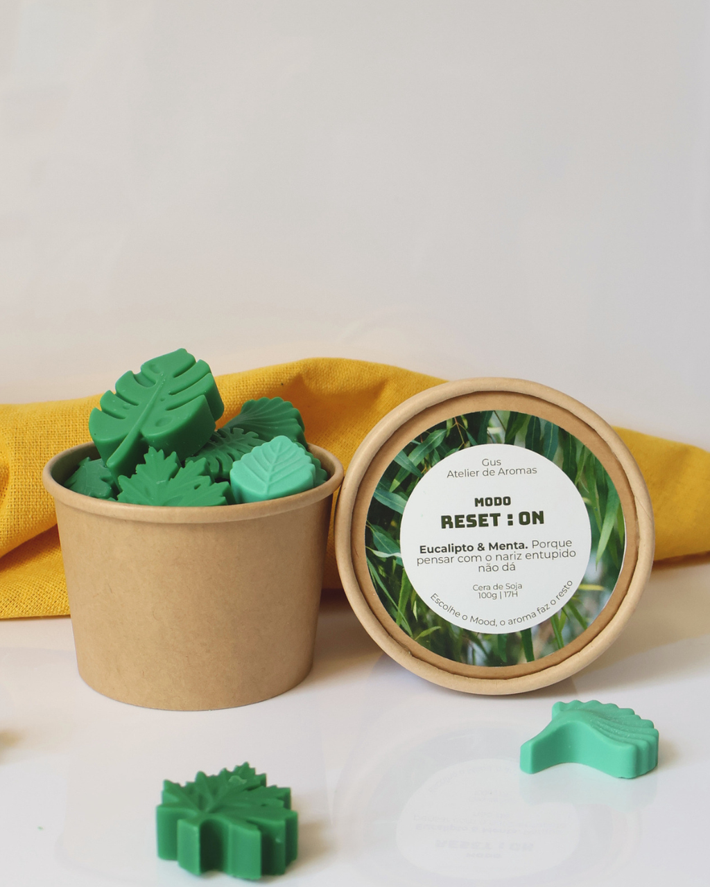 Wax Melts Modo Reset Eucalipto e Menta