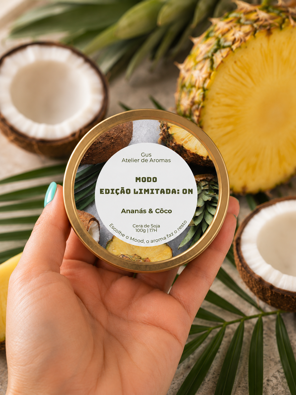 Vela em Lata Modo Edição Limitada 120ml