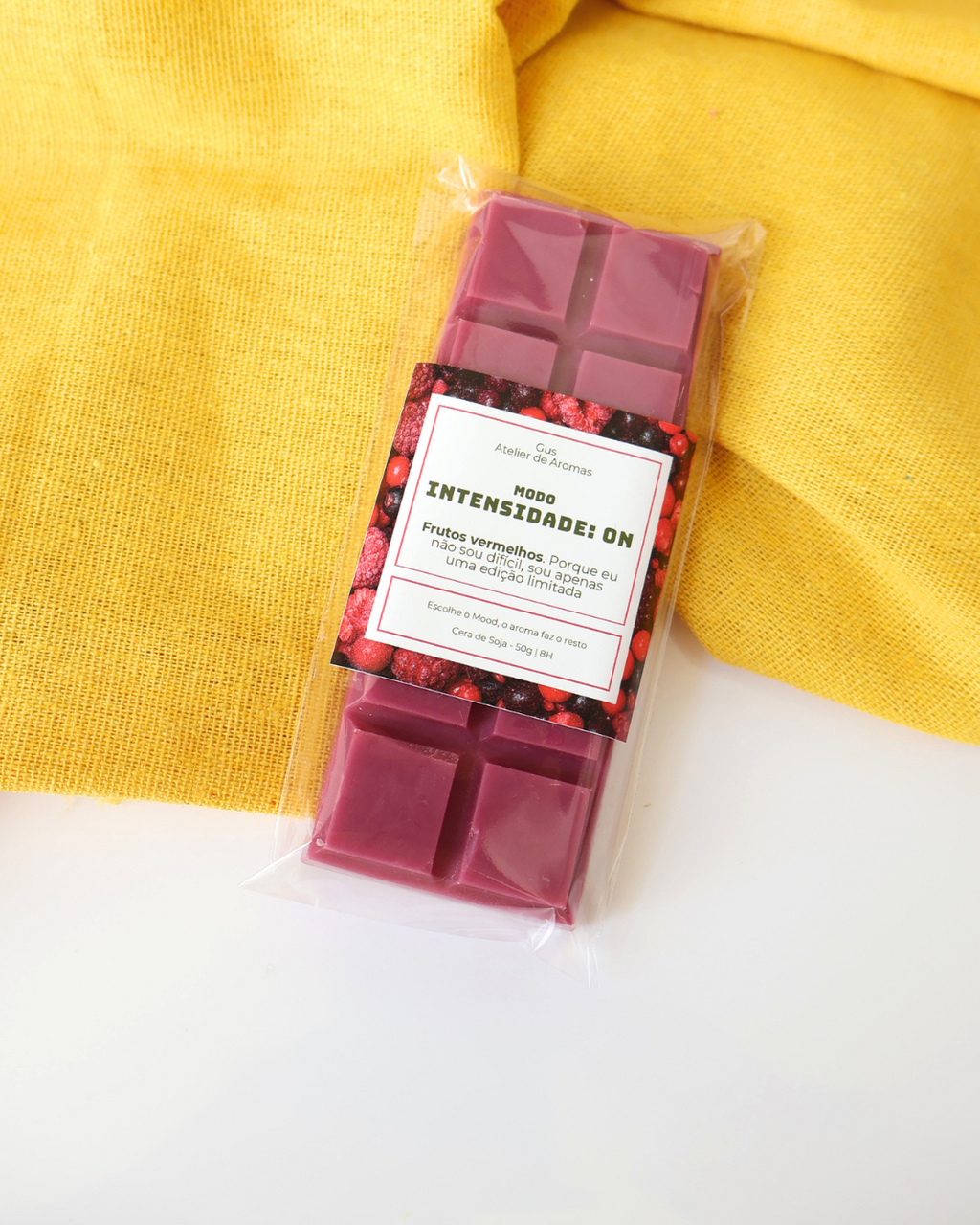 Barra de Aroma Modo Intensidade  Frutos Vermelhos