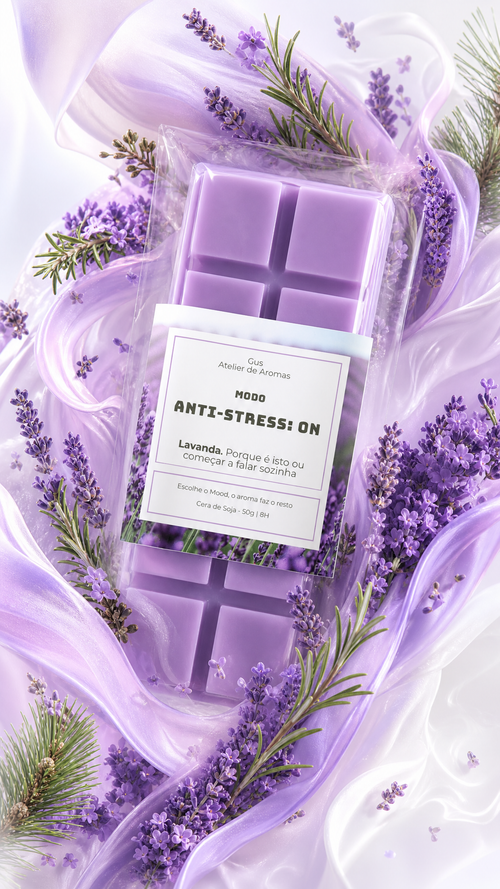 Barra de Aroma Modo Anti-Stress ON Lavanda