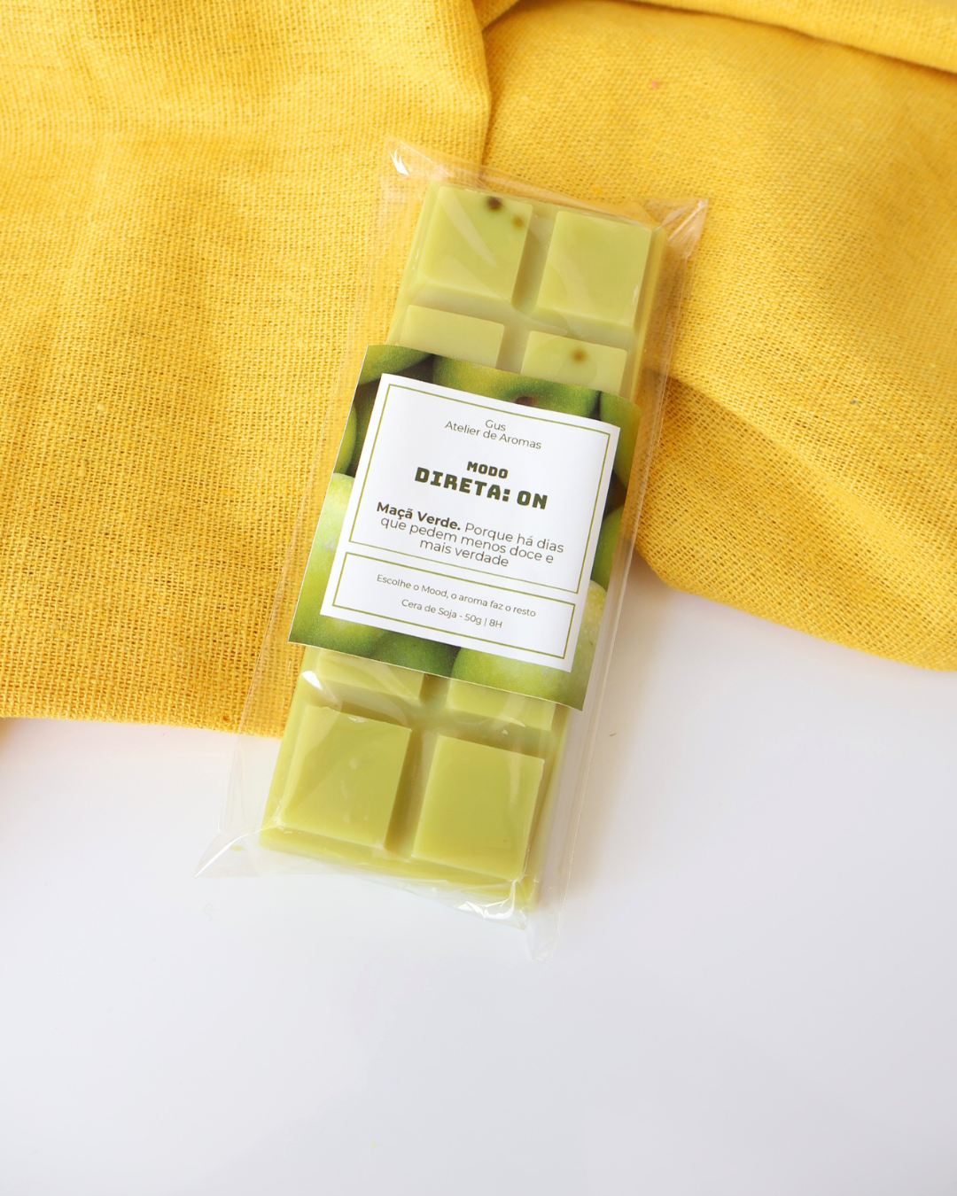 Barra de Aroma Modo Direta Maçã Verde