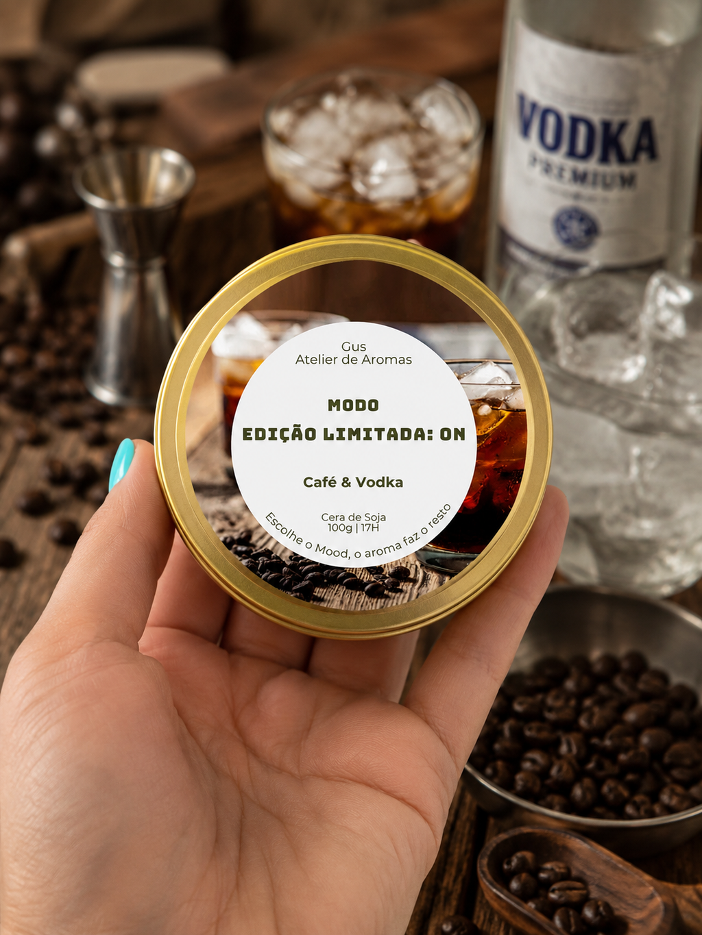 Vela em Lata Modo Edição Limitada 120ml