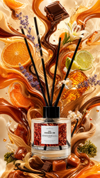 Difusor de Varetas Modo Chique Mandarina e Sândalo