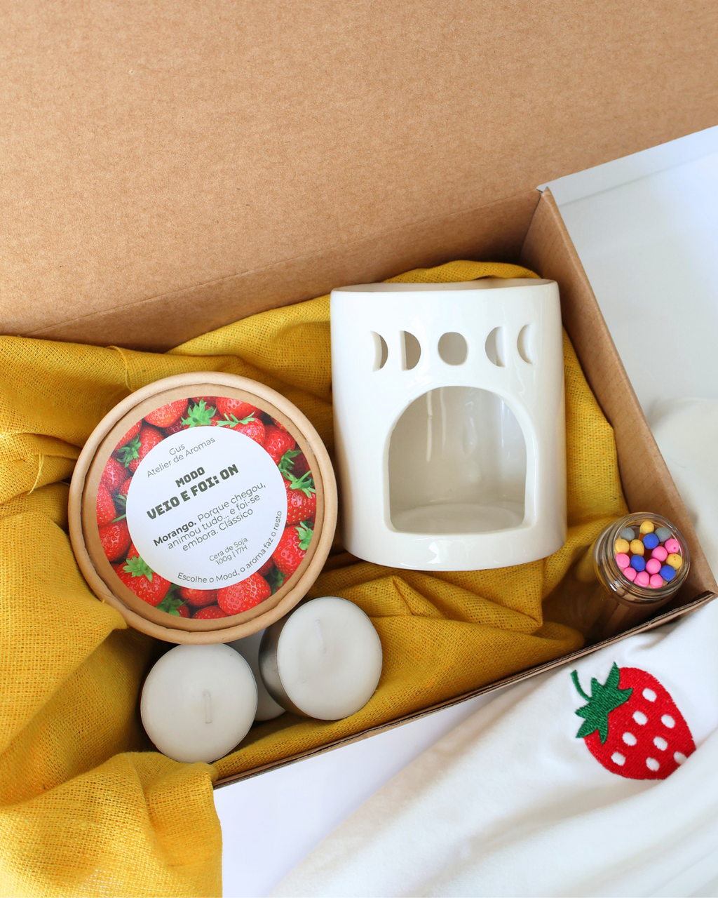 Kit Wax Melts e Queimador