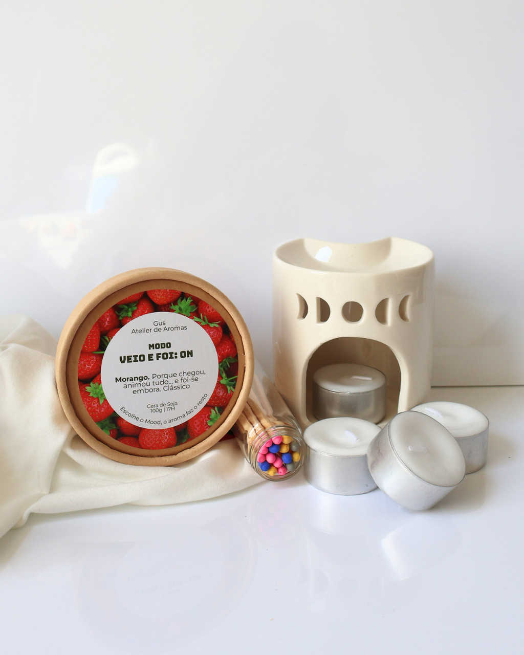 Kit Wax Melts e Queimador