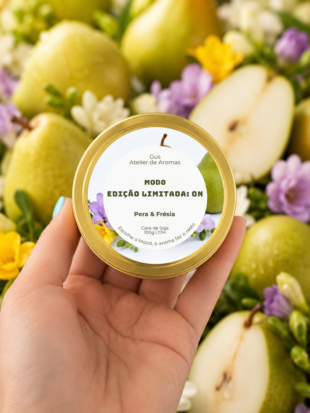 Vela em Lata Modo Edição Limitada 120ml