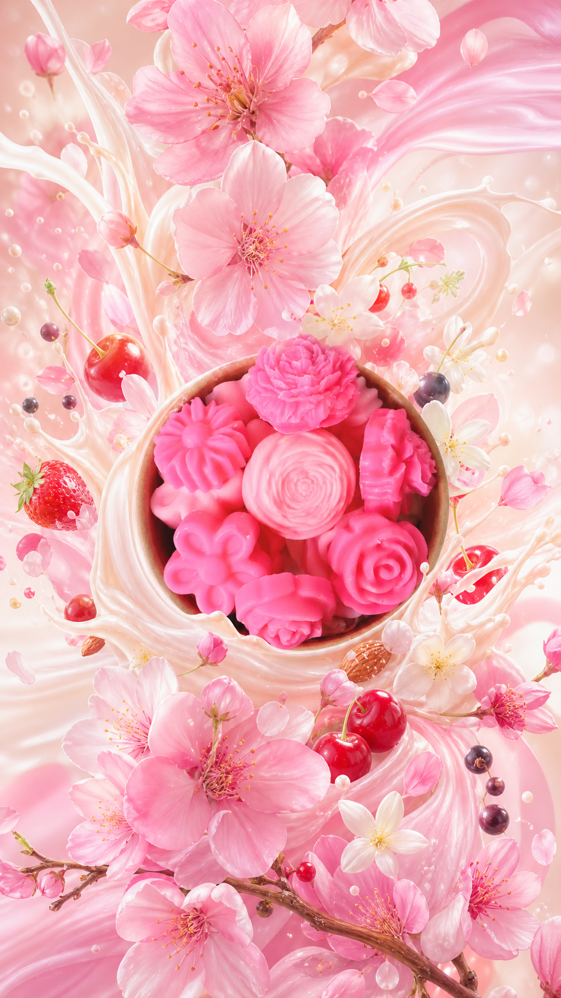 Wax Melts Modo Manutenção Flor de Cerejeira