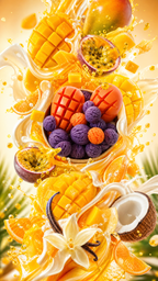 Wax Melts Modo Exótico Manga e Maracujá